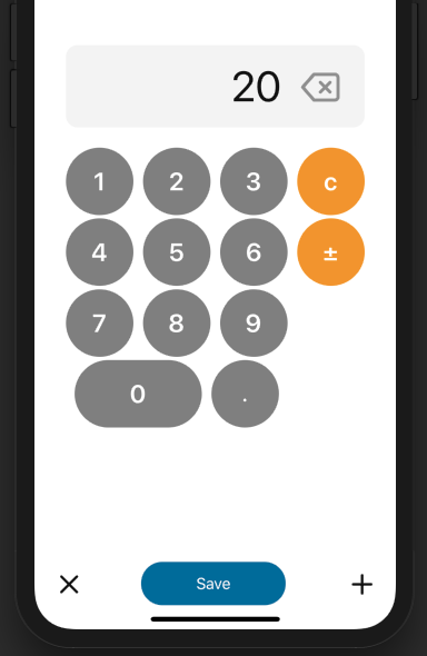 Tracking in Nomie 3 with a number tracker type